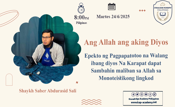 Epekto ng Pagpapatotoo na Walang ibang   diyos Na Karapat dapat Sambahin maliban sa Allah sa Monoteistikong   lingkod