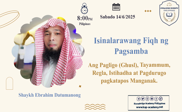 Ang Pagligo (Ghusl), Tayammum, Regla, Istihadha at Pagdurugo pagkatapos Manganak.