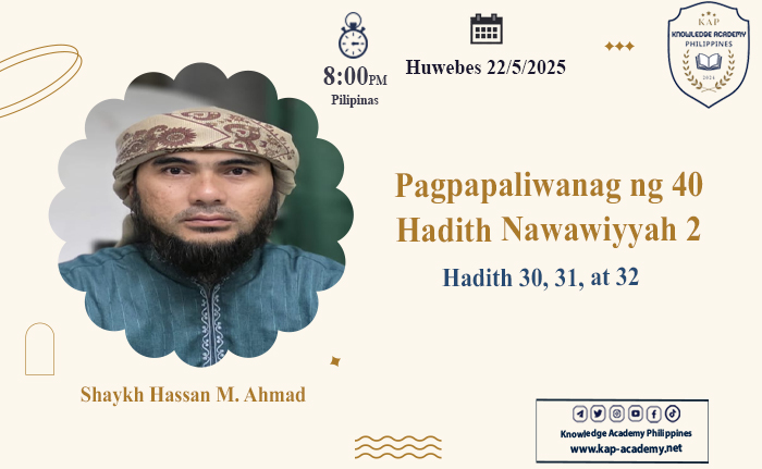Hadith 30, 31, at 32