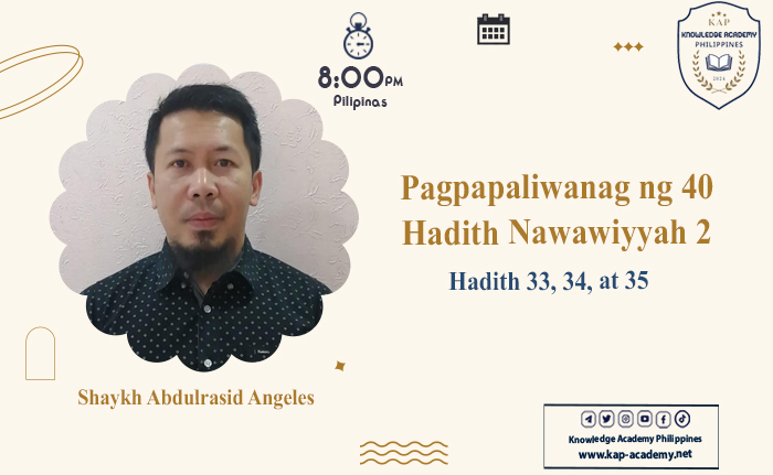 Hadith 33, 34, at 35