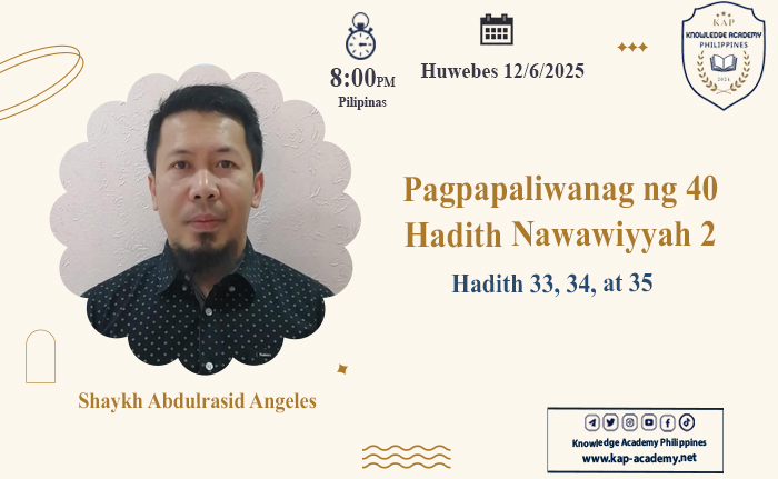 Hadith 33, 34, at 35
