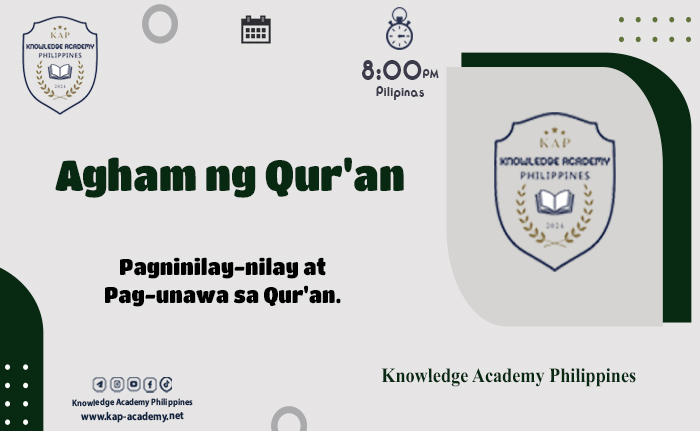 Pagninilay-nilay at Pag-unawa sa Qur'an.